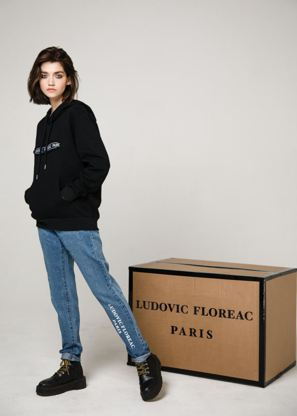 Джинсы, принт Ludovic Floreac Paris